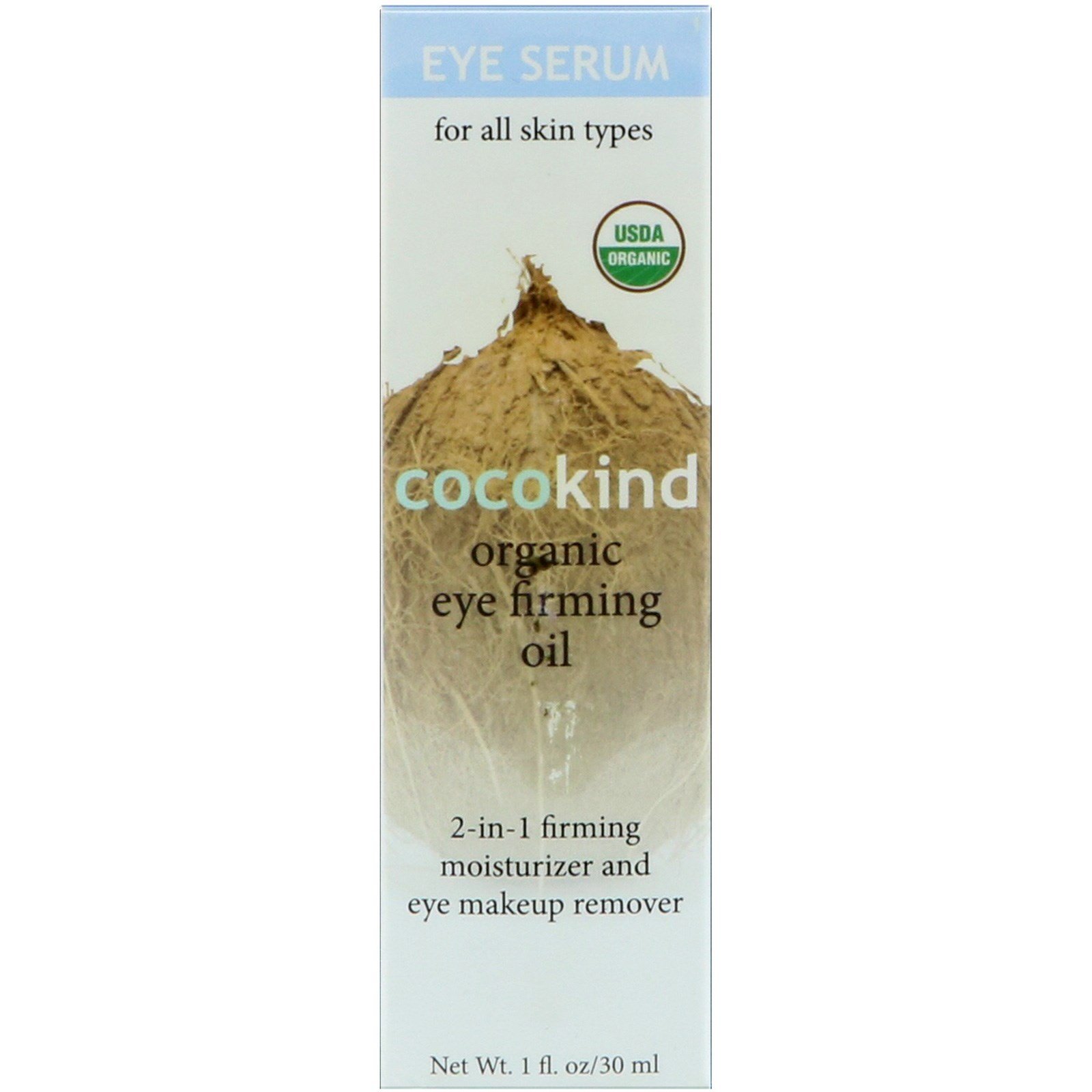 CocokindOrganic Eye Firming Oil, 1 fl oz (30 ml)