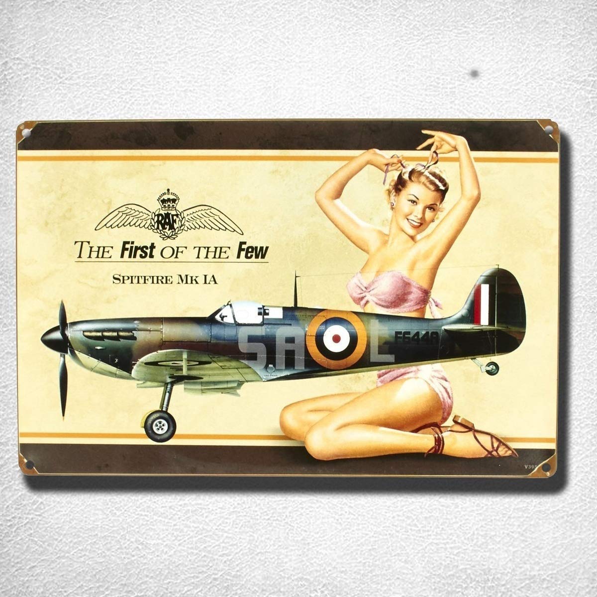 Dogt Metal Tin Sign 12X16 Inches British Ww2 Vintage Metal Sign