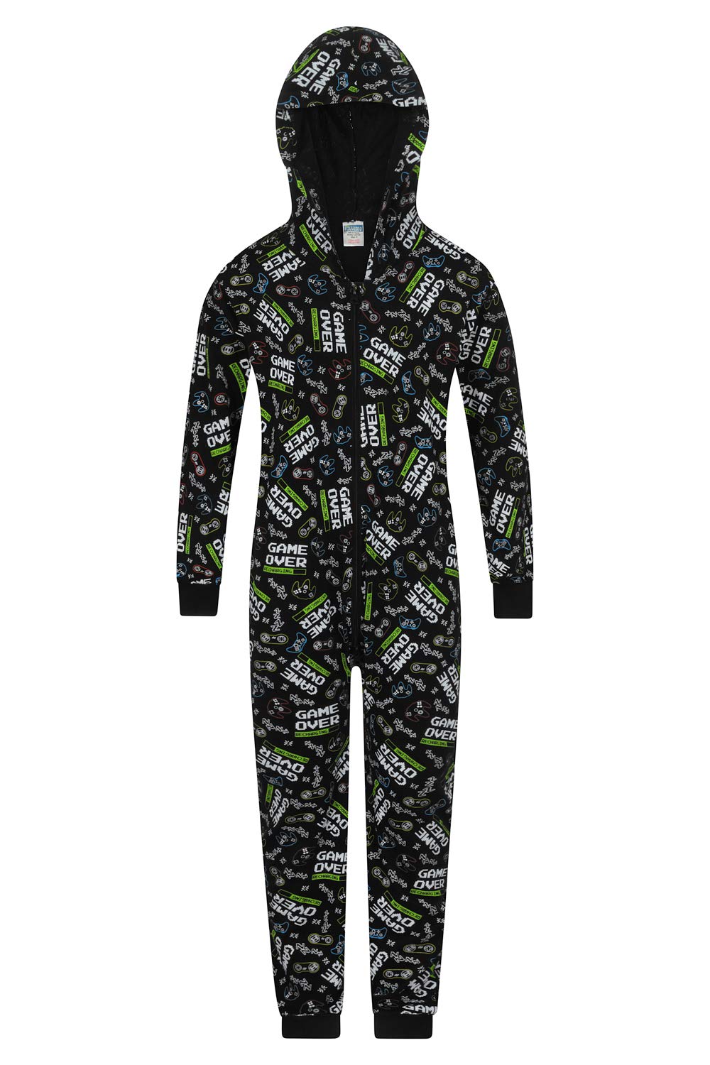 Pyjama Garçon Gamer - "I Paused My Game To Be Here" En Coton - Manches Longues - Taille élastique