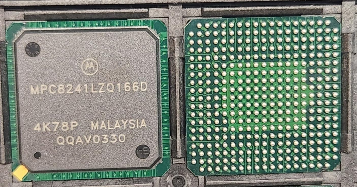(1 PC) MPC8241LZQ166D Compatible with MOTOROLA IC MPU MPC82XX 166MHZ 357BGA