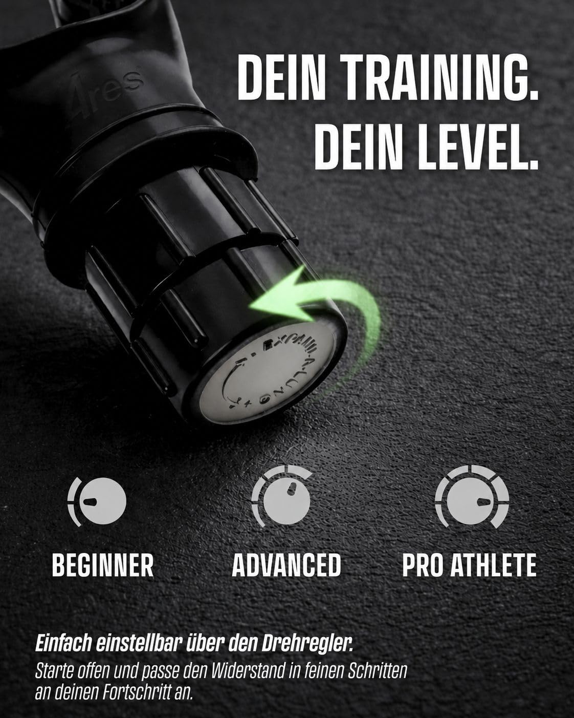 IRONAIR™ Lungentrainer für Anfänger bis Experte I Atemtrainer mit Transportbox & Trainingsguide I Effektiv Atem & Lunge trainieren Dank Atemübungsgerät I Lung & Breath Trainer