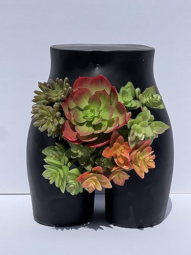 Miniatura 6 de Maceta moderna de decoración de forma femenina, gran regalo para mujeres, maceta divertida para mujer, florero de forma femenina, decoración de