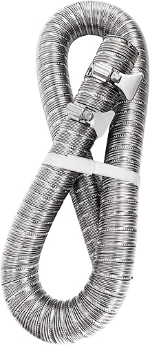 Vista 11 de 1 paquete de diámetro interior 0.866 in/0.945 in calentador de coche de doble capa tubo de escape aire diésel calentador de estacionamiento línea