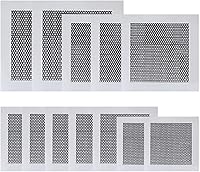 Vista 10 de Paquete de 12 parches de reparación de paneles de yeso de 2 pulgadas, parche de reparación de pared de aluminio, malla de fibra autoadhesiva sobre