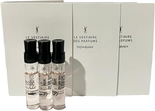 LES VESTAIRE BLOUSE YSL EDP Sample Women Perfume 2 ml / 0.06 oz - set of 3