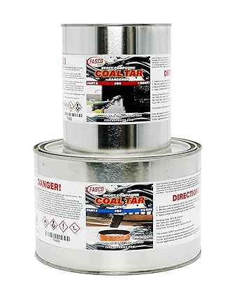 Fasco Epoxies #54 - Coal Tar Epoxy - 3 Quart Kit