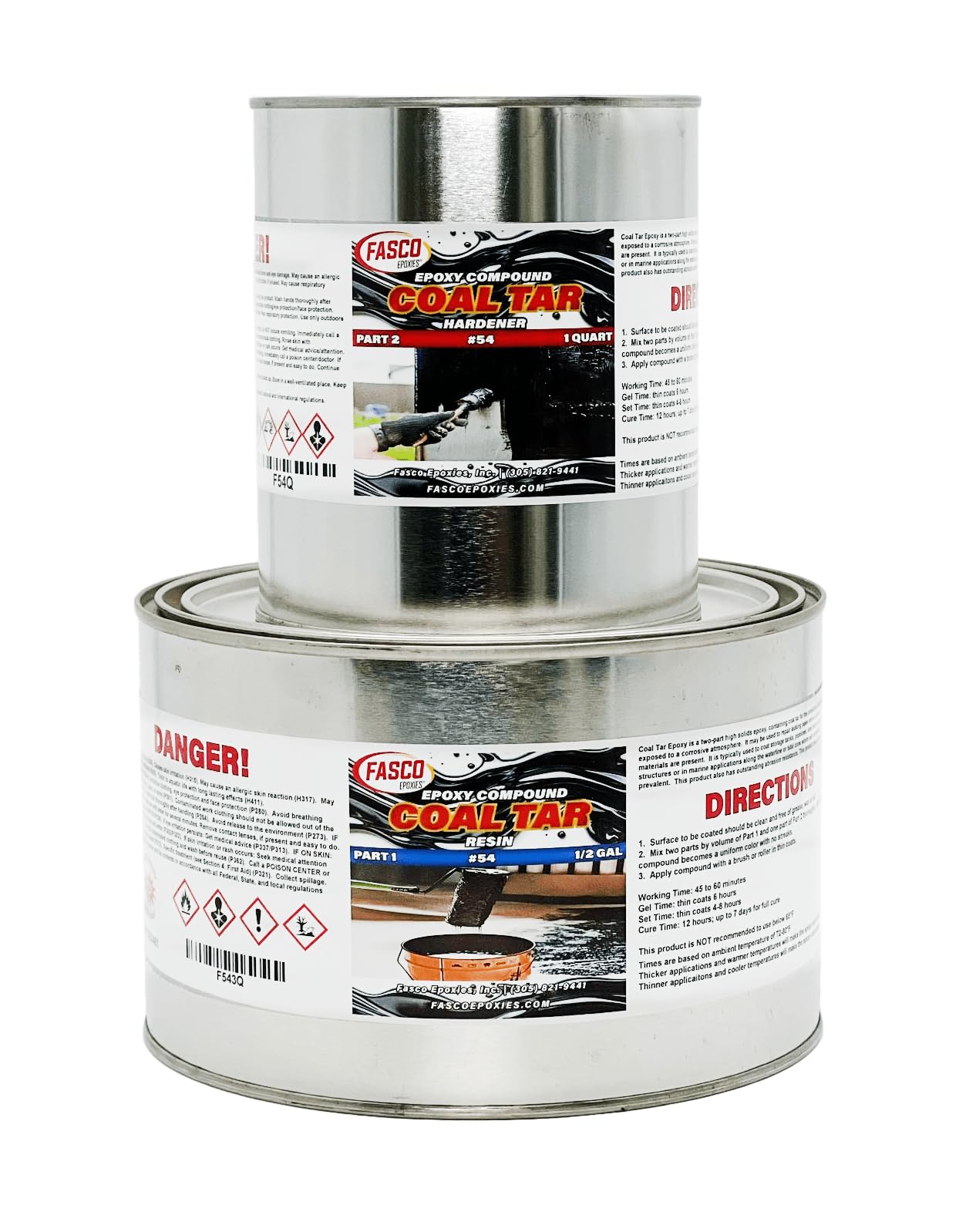 #54 - Coal Tar Epoxy - 15 Gallon Kit