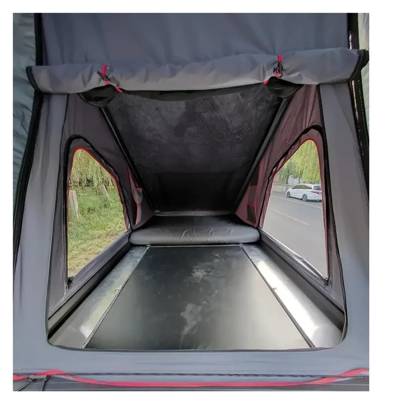 avec Tente De Toit en Acier Double Cabine 4x4 Pick-up Camionnette Lit Auvent Compatible pour Ford Ranger T6 T7 Hilux Np300 Customcustom