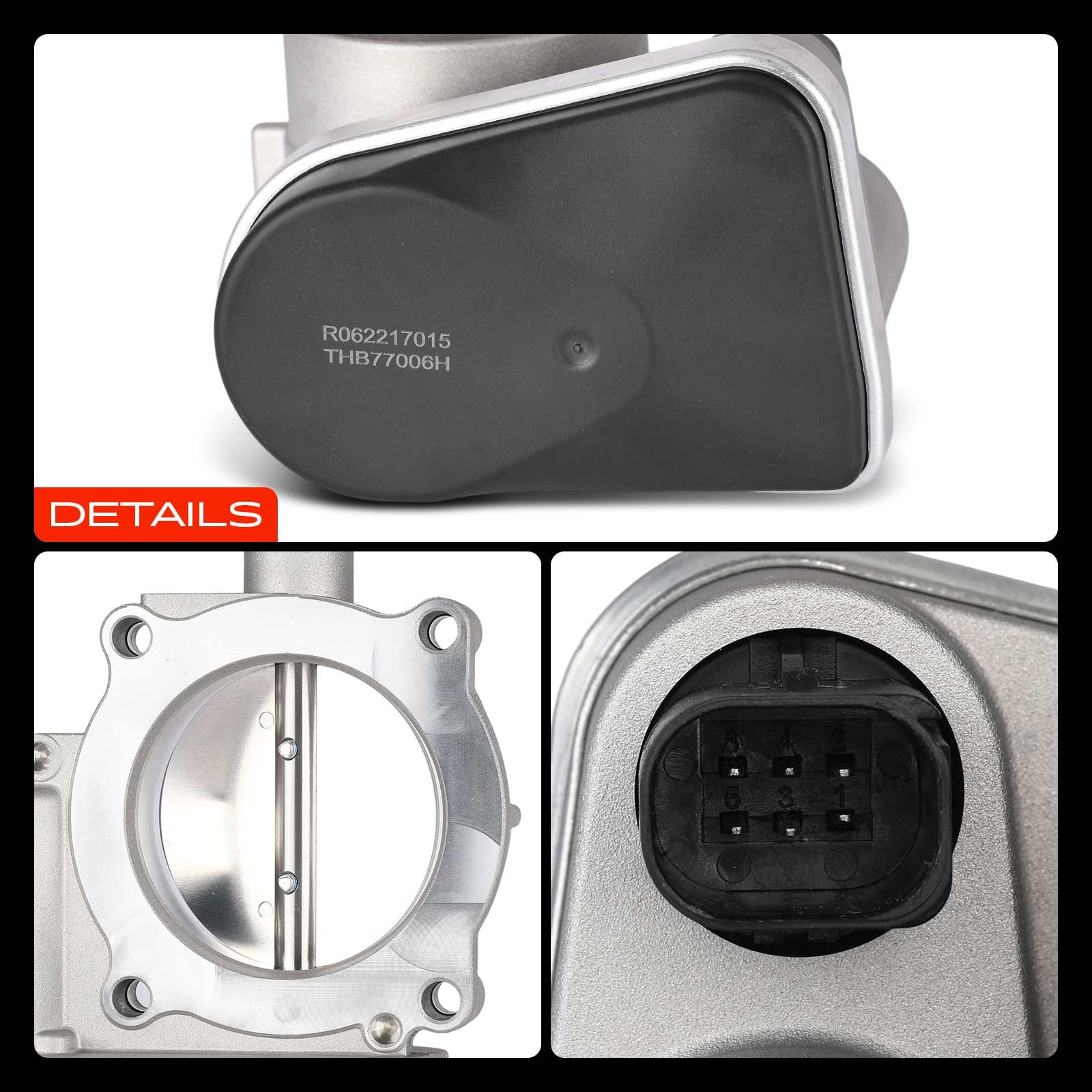 Frankberg Drosselklappenstutzen für 300 C LX Avenger Charger Magnum Kombi 2.7L-3.5L Benzin 2005-2010 4861691AA