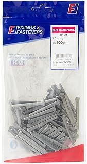 ForgeFix Cut Clasp Nails | 50mm | Bright | Ba...,