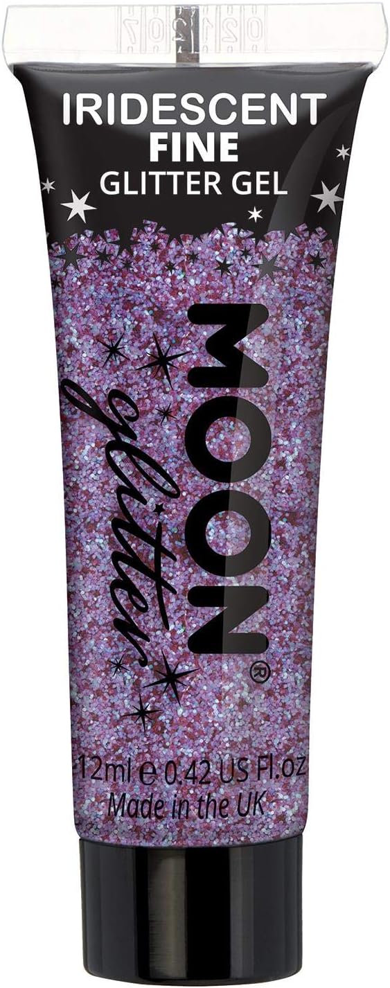 Moon Creations Glitter Makeup – Iridescent Glitter Gel Paars