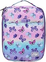 Vista 9 de Kasqo Estuche grande para lápices, 54 ranuras, gran capacidad, portátil, para guardar artículos de papelería, bolsa para bolígrafos, bolsa