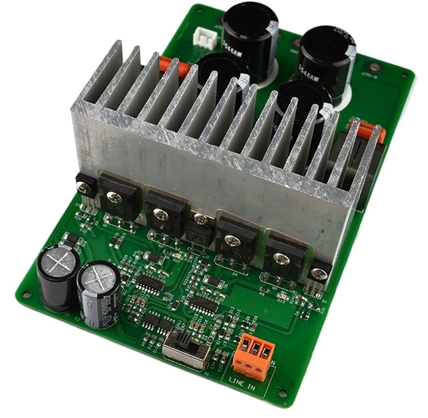 1pcs IRAUD2000 Household HiFi Stage IRS2092 High Power 2000W Professional Class D Digital Power Amplifier Board