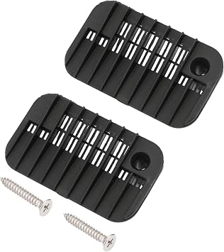 336206 Gearcase Water Inlet Screen for Johnson Evinrude outboard 20 25 30 hp 1985-2002 With Screws, Replace# 353692, 336202, 0336206 2 pcs