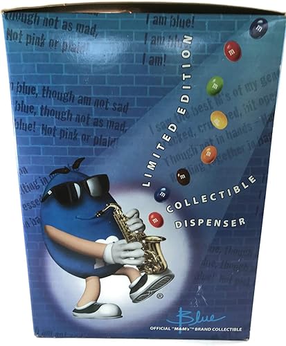 Miniatura 3 de M&M'S DISPENSADOR COLECTOR SERIES LIMITED BLUES CAFE EDITION
