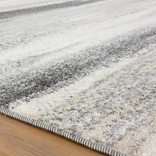 Miniatura 8 de LUXE WEAVERS Tower Hill - Alfombra abstracta gris, tamaño 4x5