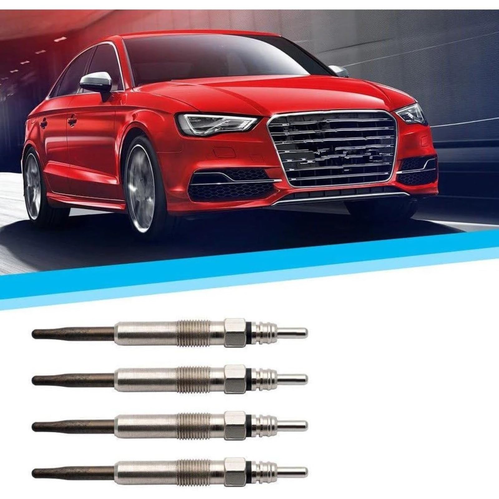 Candelette Per Auto Motore Compatibile Con Chrysler Per Pt Per Cruiser 2001 2002 2003 2004 2005 0100226227 4 Pezzi Candelette Per Riscaldatore Diesel Avviamento A Freddo Helper