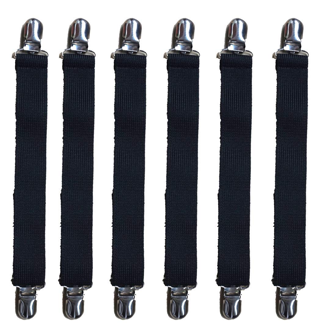 Lot De 10 Clips Réducteurs De Taille - Ajustables Sans Couture - Pour Jeans, Pantalons, Jupes - Noir