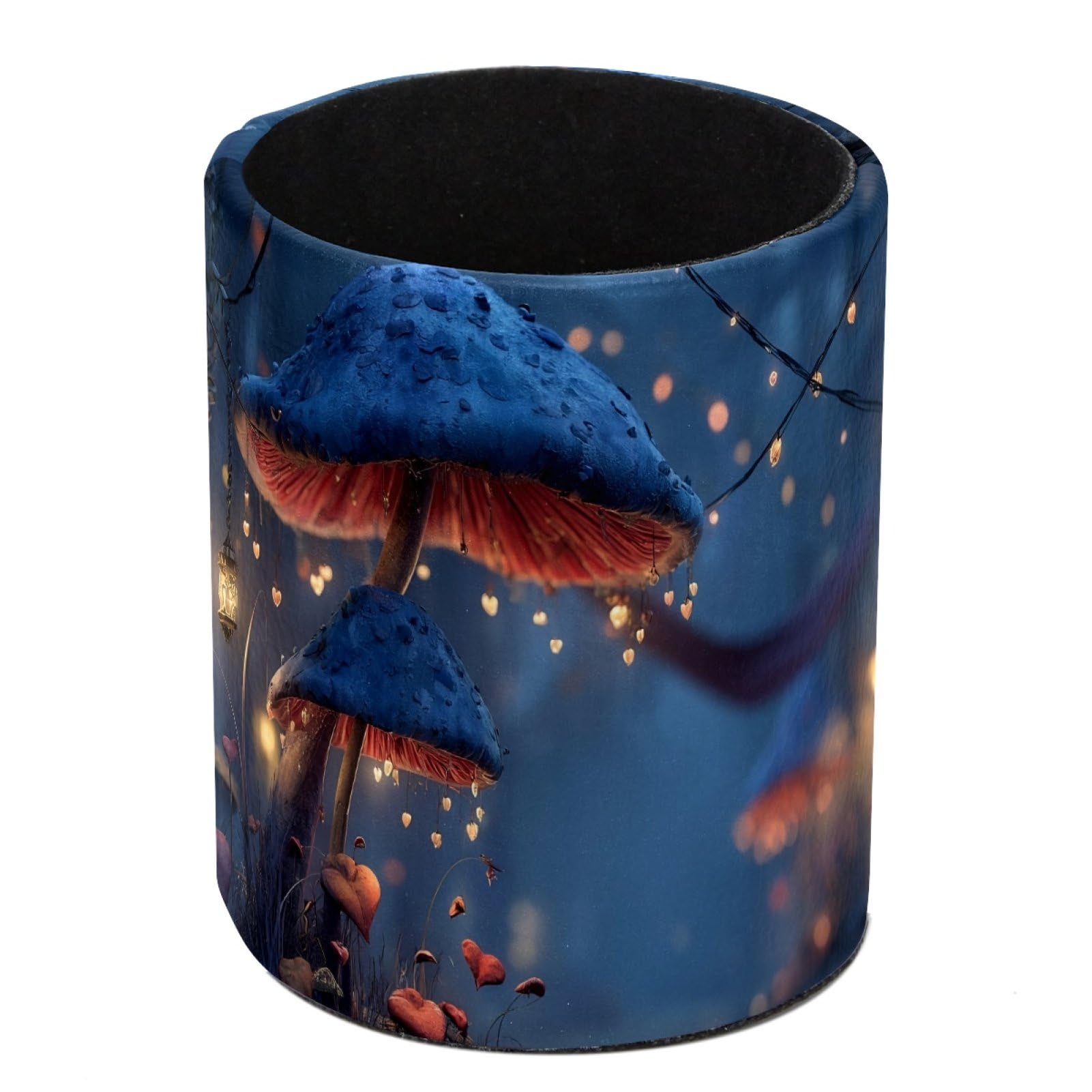 FWJZDSP Mushroom Pencil Cup Pen Organizer Makeup Brush Holder for Office Home Countertop Desk Accessory Storage