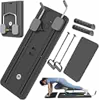 Tavola Scorrevole Per Pilates Reformer Piegevole - Attrezzo Fitness Per Addominali E Allenamento Completo A Casa