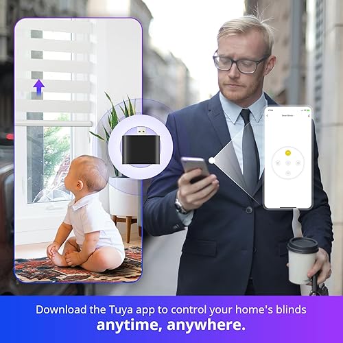 Miniatura 2 de Persianas motorizadas Zebra Control remoto -HUB