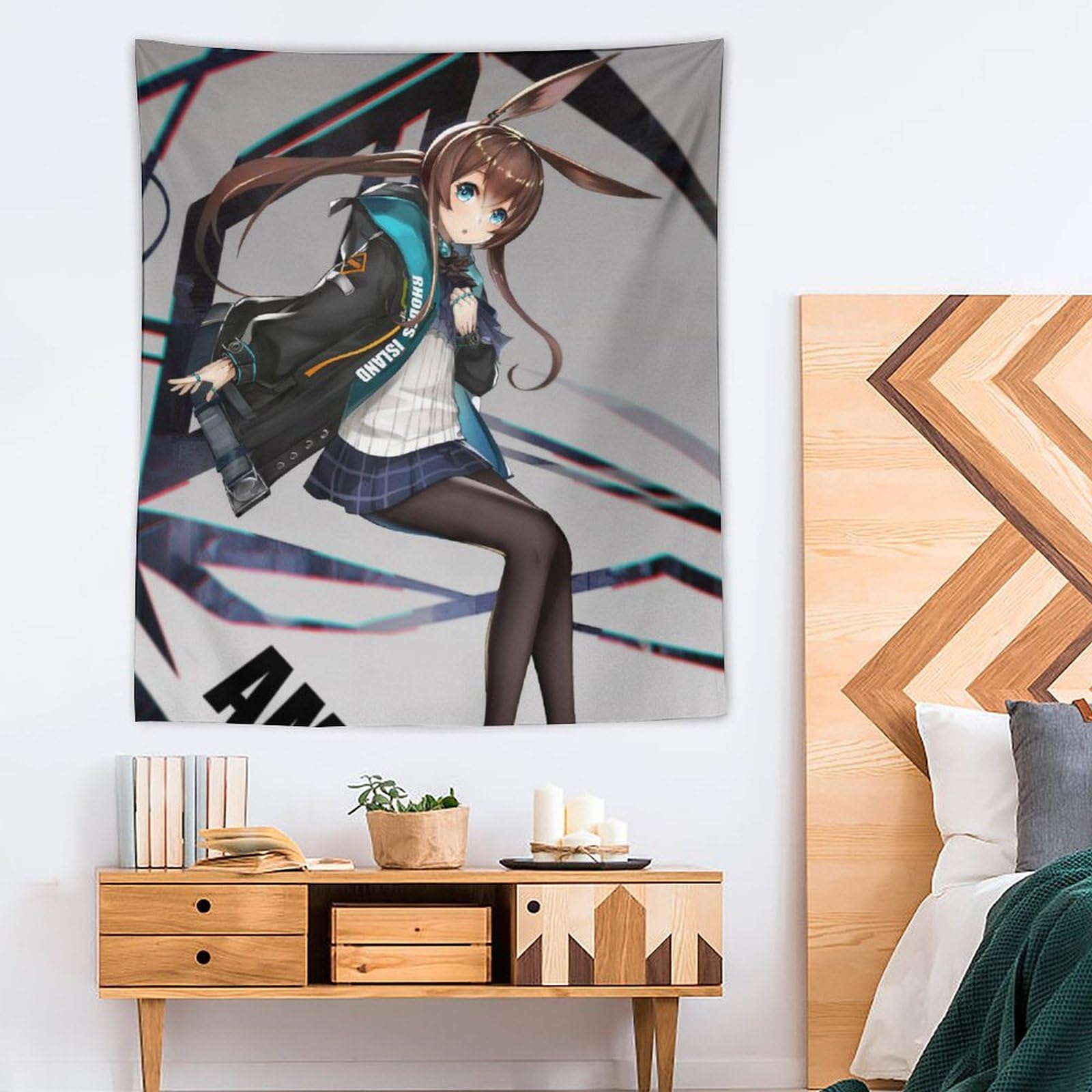 Amazon.co.jp: アークナイツ アーミヤ タペストリー 壁掛け アニメ