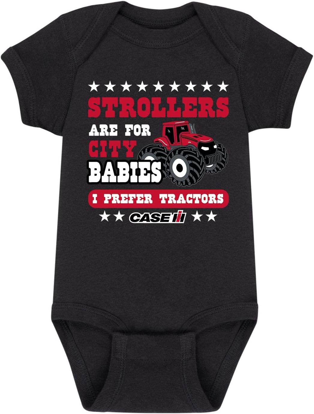 Strollers are for City Babies Case IH - Infant Baby One Piece