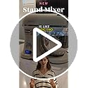 8.4QT Commercial Stand Mixer 800W with NSF Certified and Aluminum Die Casting, Mixers Kitchen Electric Stand Mixer Metal Food Mixer with Stainless Steel 8L Bowl, Dough Hook, Whisk and Beater