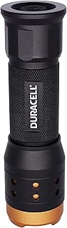 Duracell 700 Lumen Aluminum Focusing Flashlight for Everyday Use - Ultra-Light and Easy to Carry Design with 3 Modes and 4-AAA Batteries Included. Great for In-Door & Out-Door Use