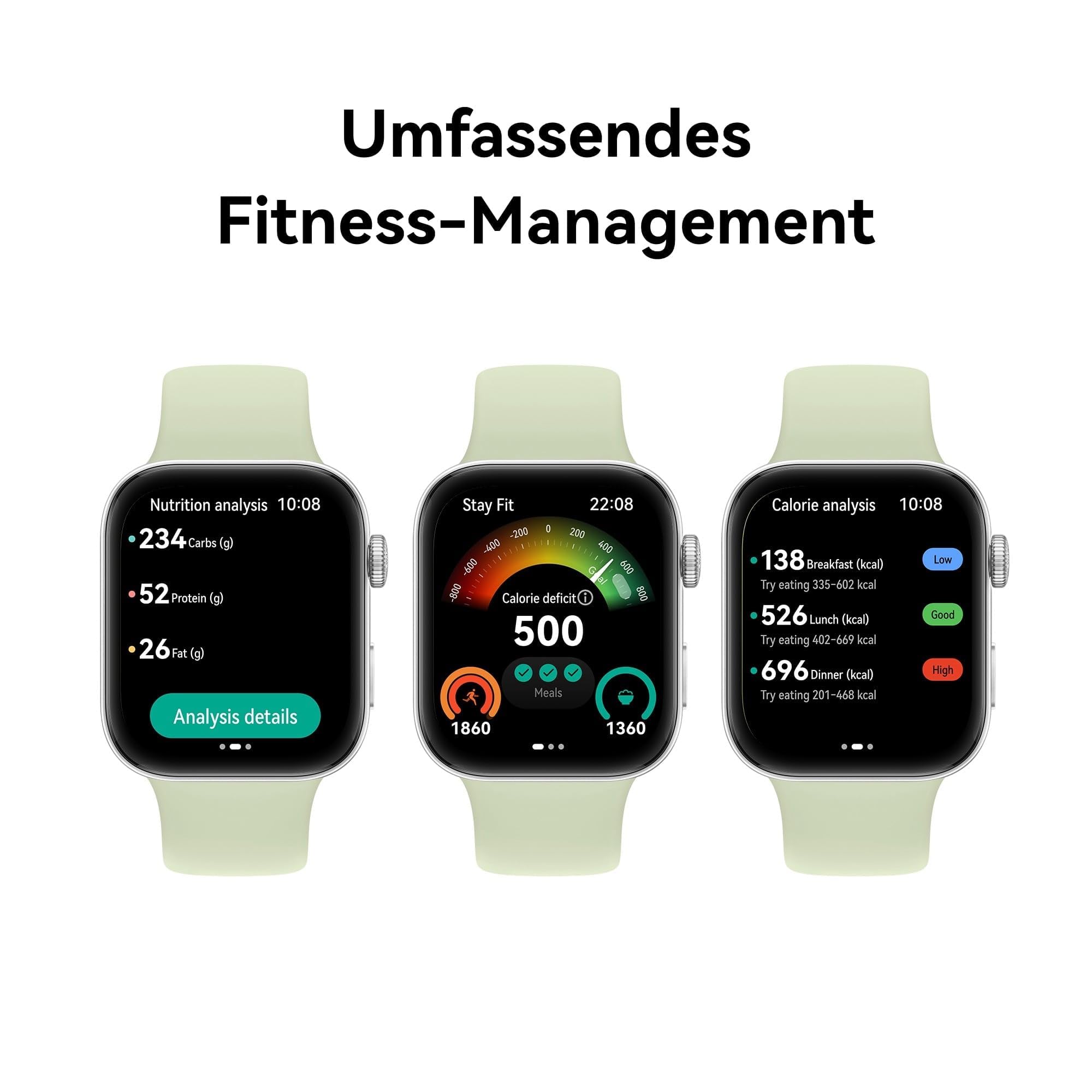 HUAWEI Watch FIT 3 Smartwatch, 1,82" AMOLED, GPS, Schwarz | 24/7 Tracking ermöglicht lückenloses Fitness- & Schlaf-Monitoring. Perfekt für Sportler zur täglichen Vitalitätsanalyse.