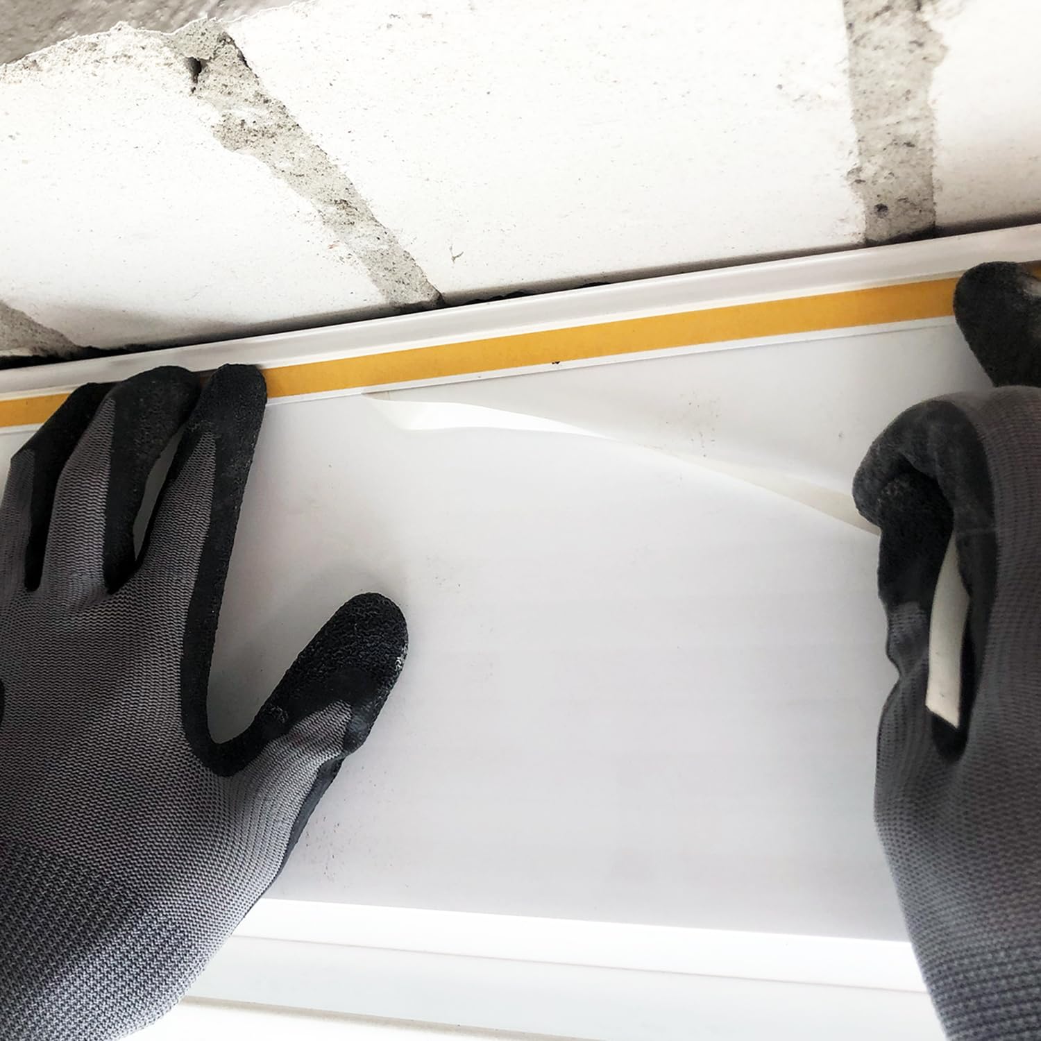15x Handelskönig Anputzleiste 9 mm mit Schutzlippe je 260 cm = 39 lfdm Anputzleiste mit Schutzlippe Lippe Schutzlippe Laibungsprofil Leiste Putzleiste