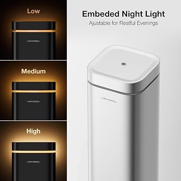 Airversa RDX Smart Waterless Diffuser Starter Kit for Room, Black
