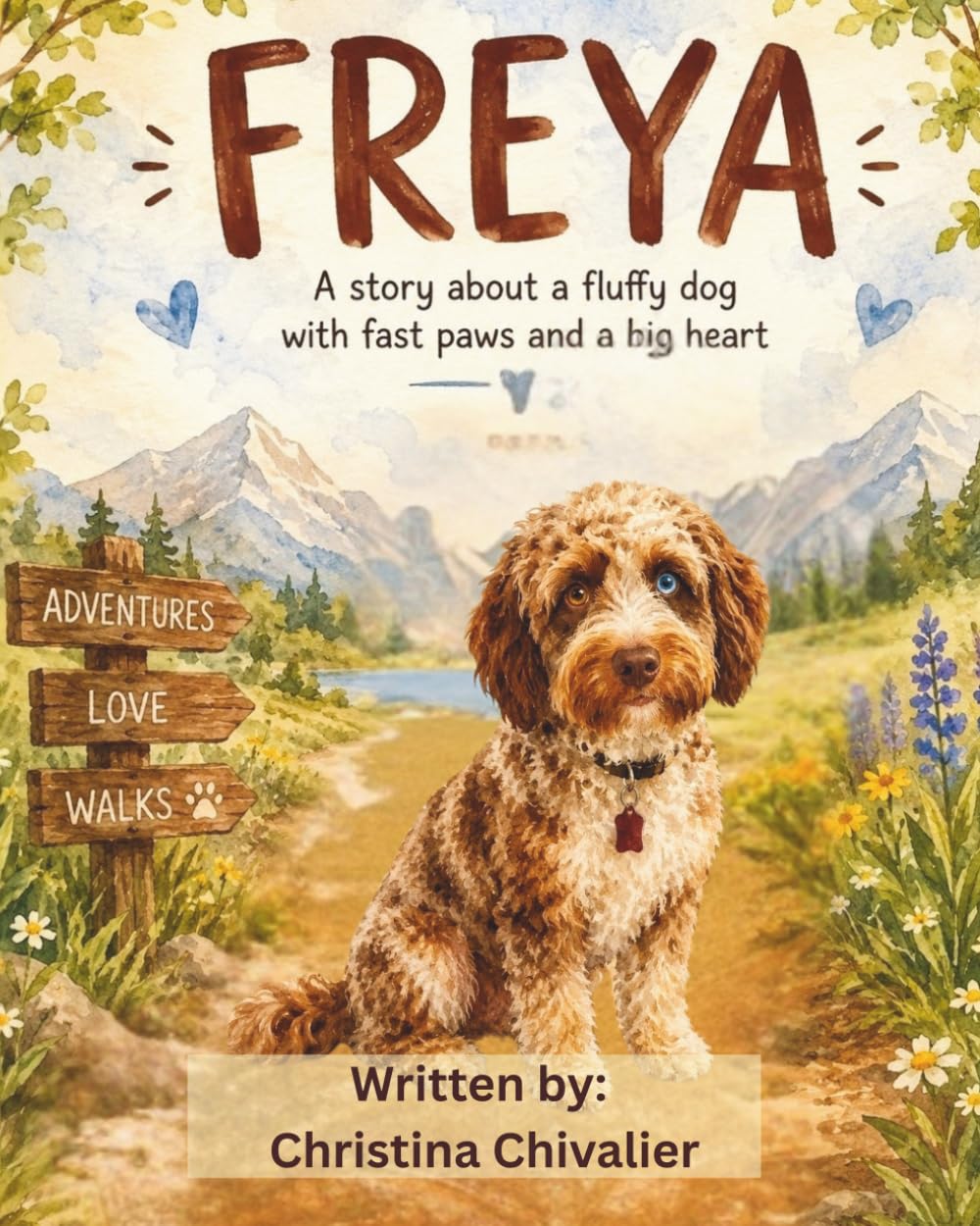 Freya: A Story About a Fluffy Dog with Fast Paws and a Big Heart