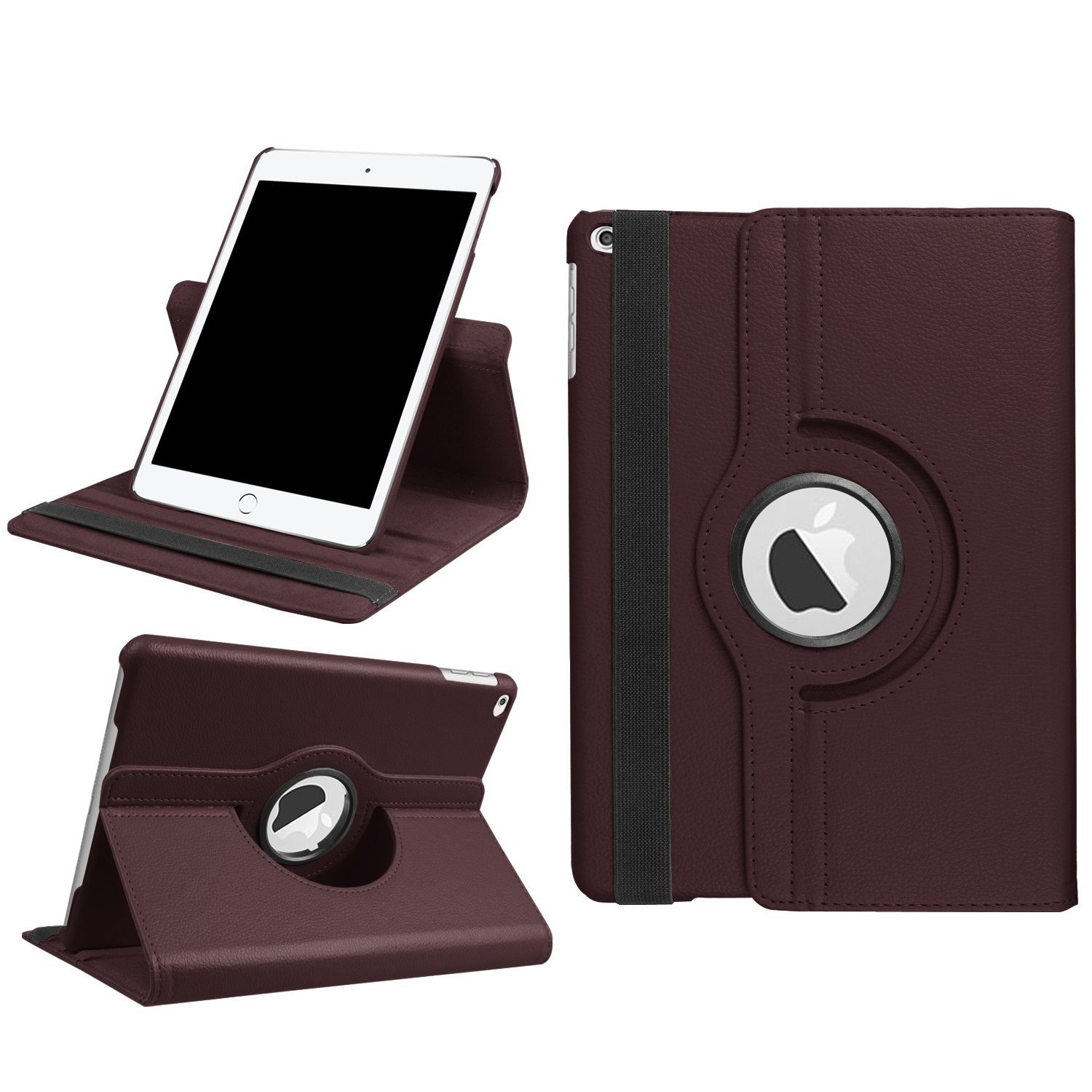 Lobwerk Tasche für Apple iPad Pro 2017 (10,5 Zoll) – 360° drehbares Cover mit Sleep/Wake + gratis Stylus