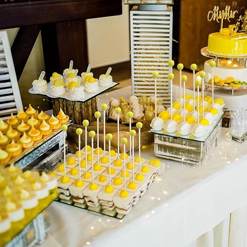 Miniatura 7 de 200 púas de cóctel de tenis, 4.7 pulgadas, decoración de tenis, extremo de pelota deportiva, brochetas de cóctel, palillos de dientes de frutas,