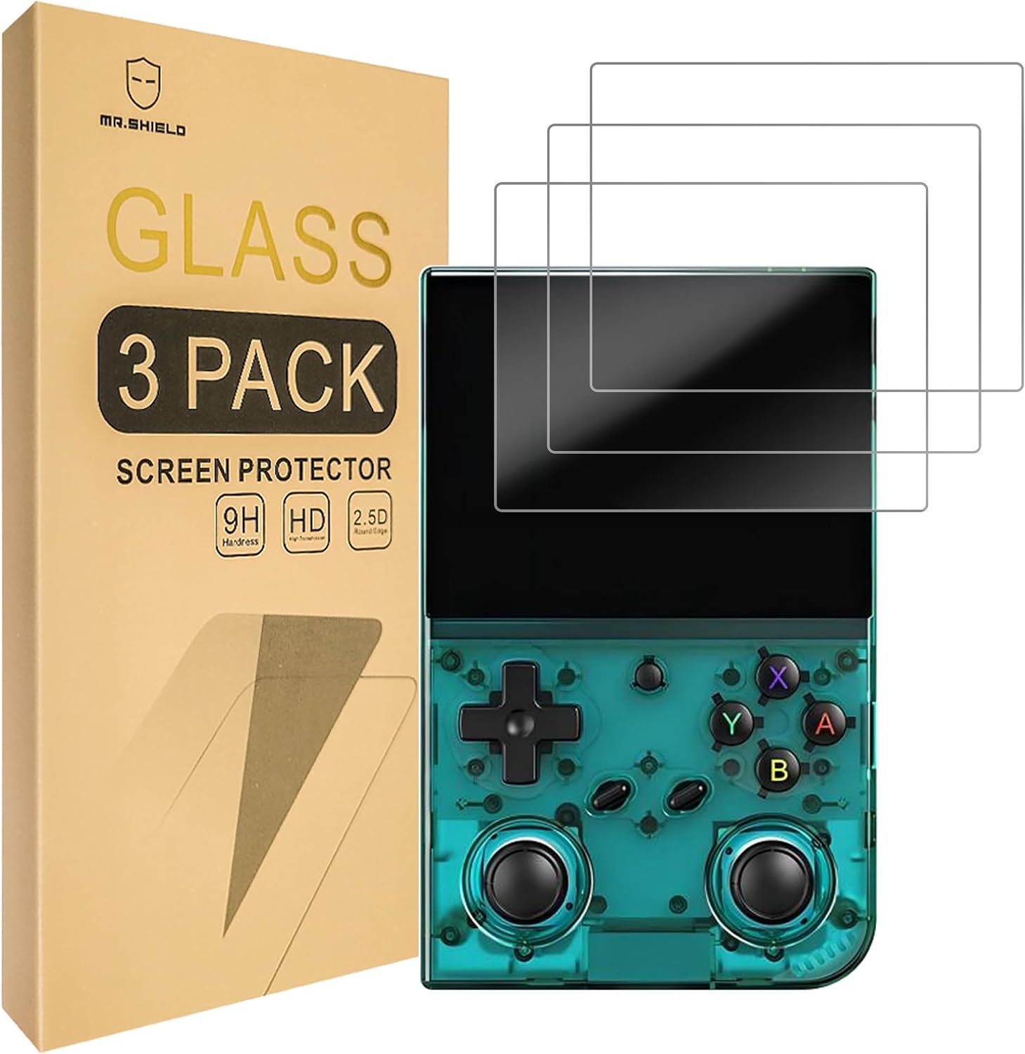 Mr.Shield Protective Film for Anbernic RG 35XXPro Pack of 3 Protective