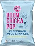 Angie’s BOOMCHICKAPOP Non GMO Gluten Free Vegan Ready-to-Eat Popcorn - Real Butter (125g, 1 Count)