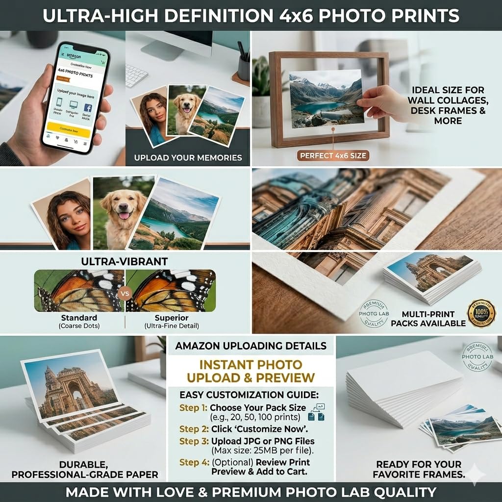 Custom Photo Prints - Personalized 4x6 Prints -6