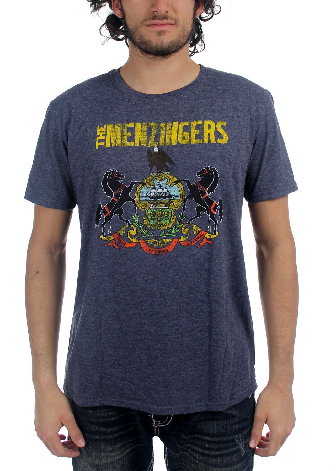 The Menzingers Mens PA Flag T-Shirt