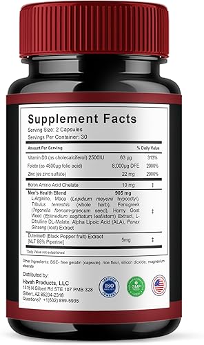 Miniatura 7 de BLUE VIBE TestoDark Premium Wellness & Advanced Health Management Suplemento Pastillas TestoDark de máxima fuerza para la salud diaria y bienestar