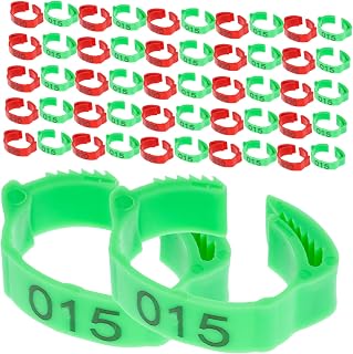 200pcs Chicken Leg Bands Identification Tags for Poultry Chicken Bracelets