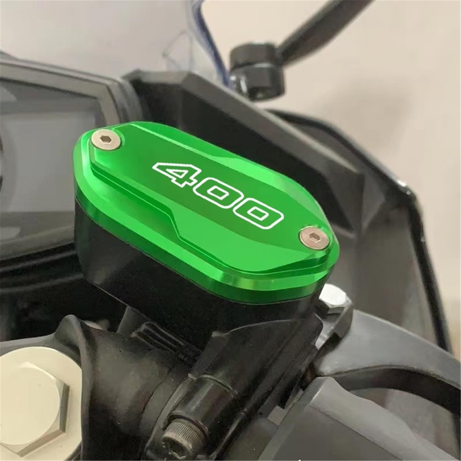 Tappo Serbatoio Olio Liquido Freno Per NINJA400 Z400 400 Z 2018-2024 Tappi Serbatoio Freno Anteriore E Posteriore Moto Tappo Di Riempimento Accessori Ricambio