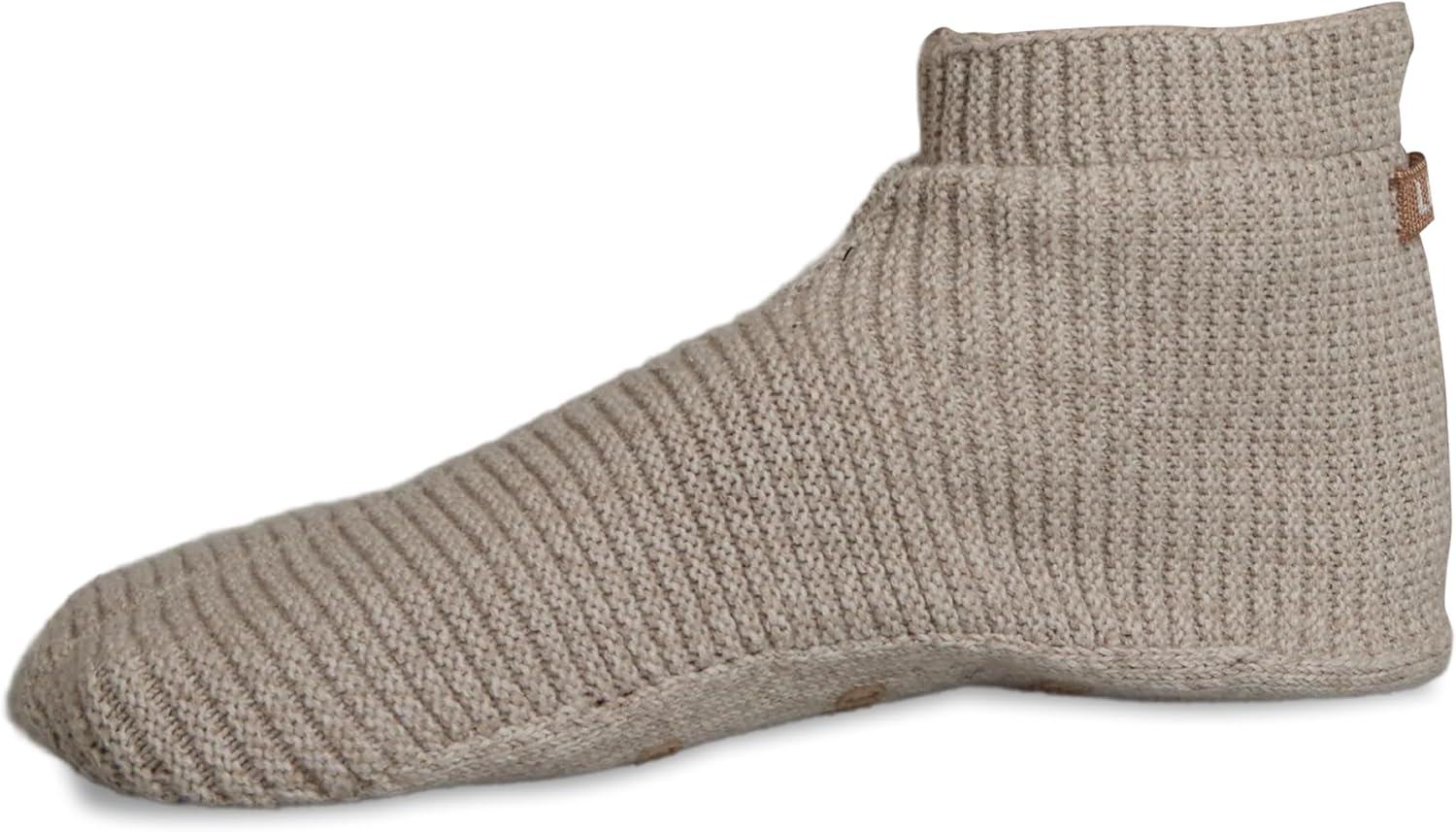 Lunya CottonSilk Slipper Socks for Women - Soft-Knit Washable Silk Cotton Blend with Non-Slip Grips