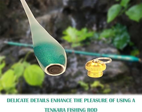 Miniatura 4 de Kit de caña de pescar de caña de pescar, caña de pescar de arroyo pequeño arroyo, bastones telescópicos para moscas para todas las aguas, tubo de