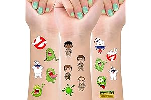 Ghostbusters Temporary Tattoos,Ultimate Party Favors for Ghostbusters Lover
