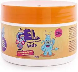 Gel De Cabelo Infantil Efeito Cola Fixador 250g Kids Siles