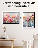 Joyshare A3 Fekete Képkeret MDF Fa Kerettel 27,9x42cm Akril Üveggel 7