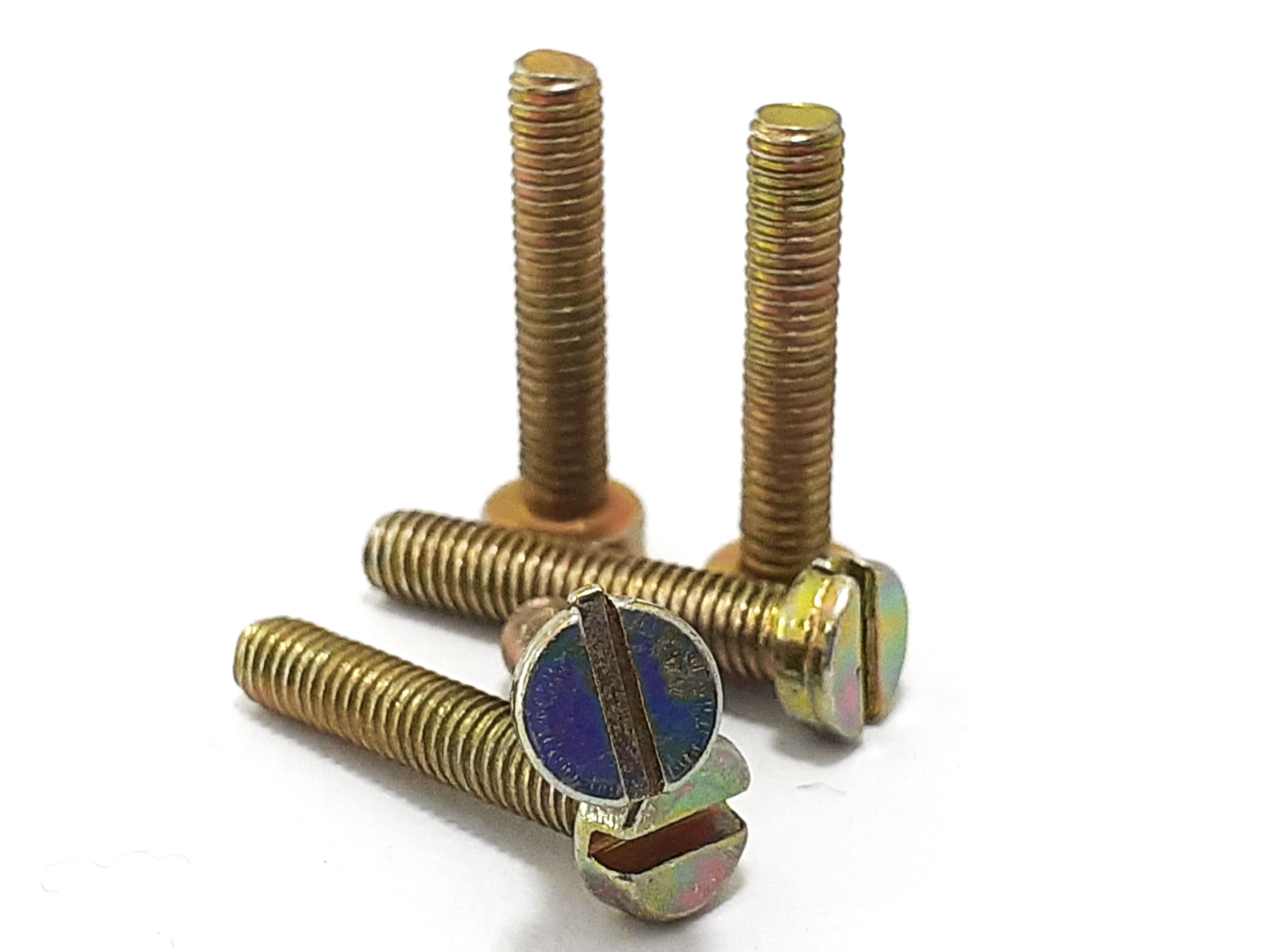 SHOKITECH Anodized Mild Steel Cheese Head Slotted Machine Screws M3 x 15mm(Pack of 20) (B0D8R65YT3) Amazon Price History, Amazon Price Tracker