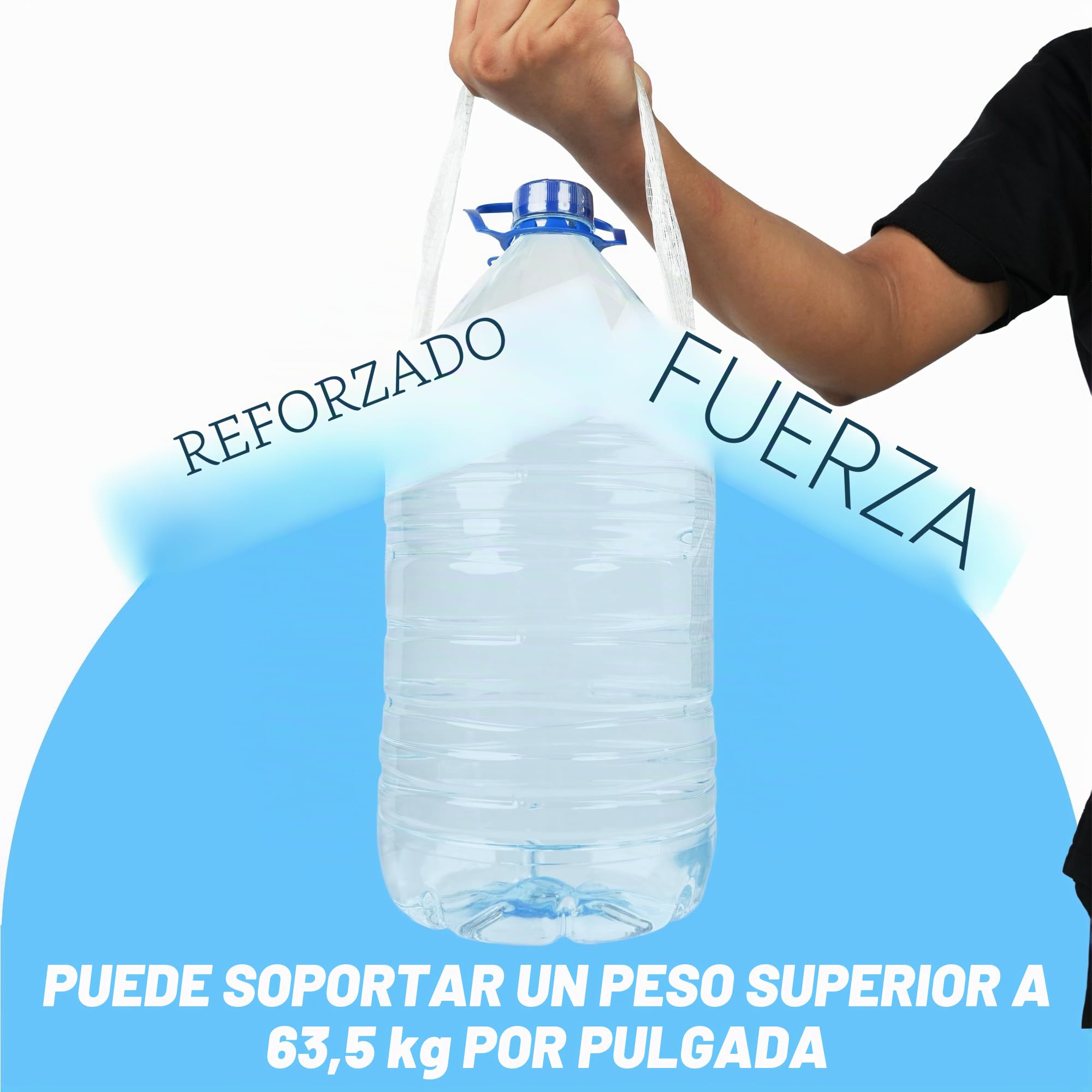 TAPEBEAR Cinta de Refuerzo Bidireccional 50mm x 55m, Cinta de Fibra de Vidrio 140um para Paletización Embalaje Mudanzas, 6 Rollos