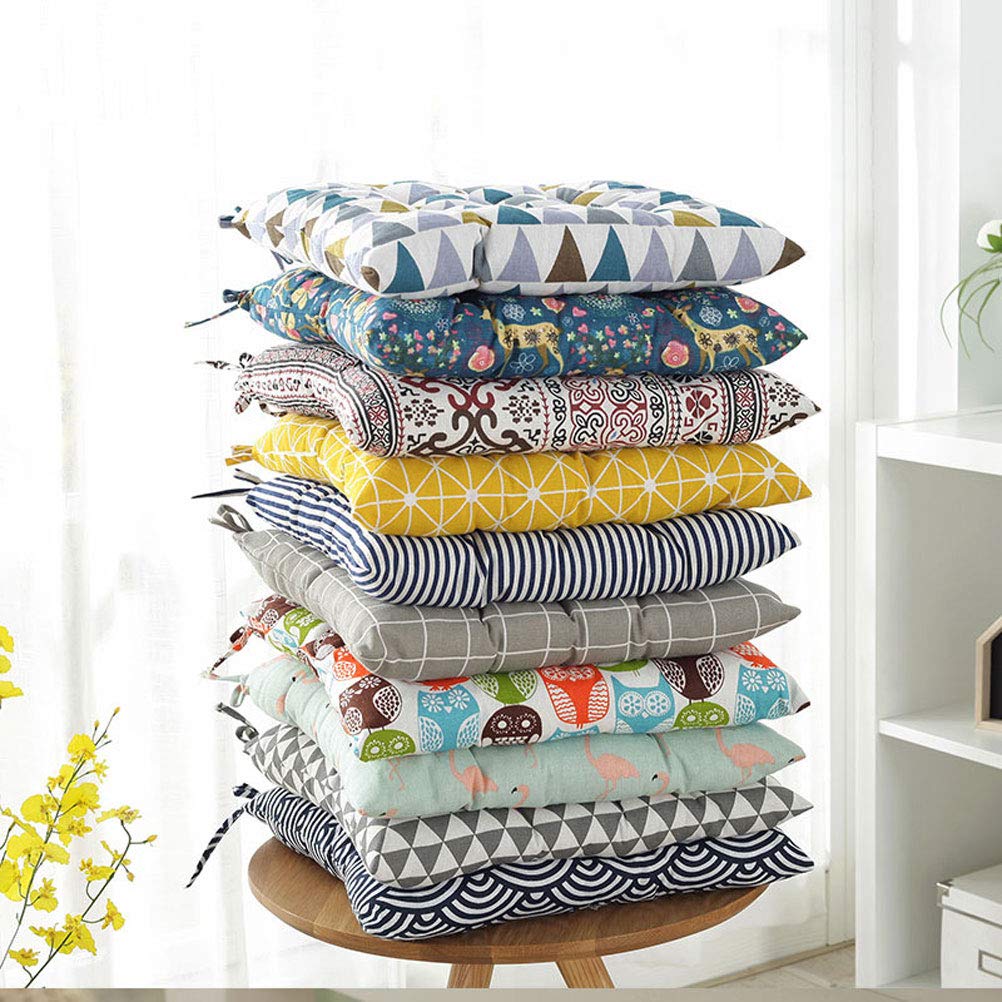 Coussins De Chaise À Dossier Haut Lavable | Coussins D'Assise Et De Dossier Pour Chaises De